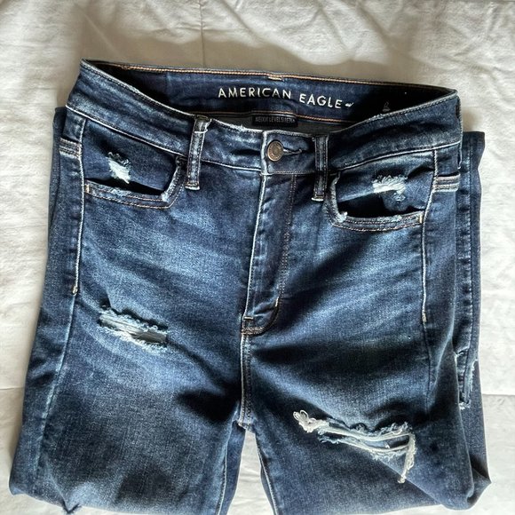 American Eagle Ne(X)T Level Stretch Ripped Jeans - Picture 5 of 5